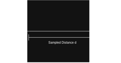 No Scattering Event Illustration