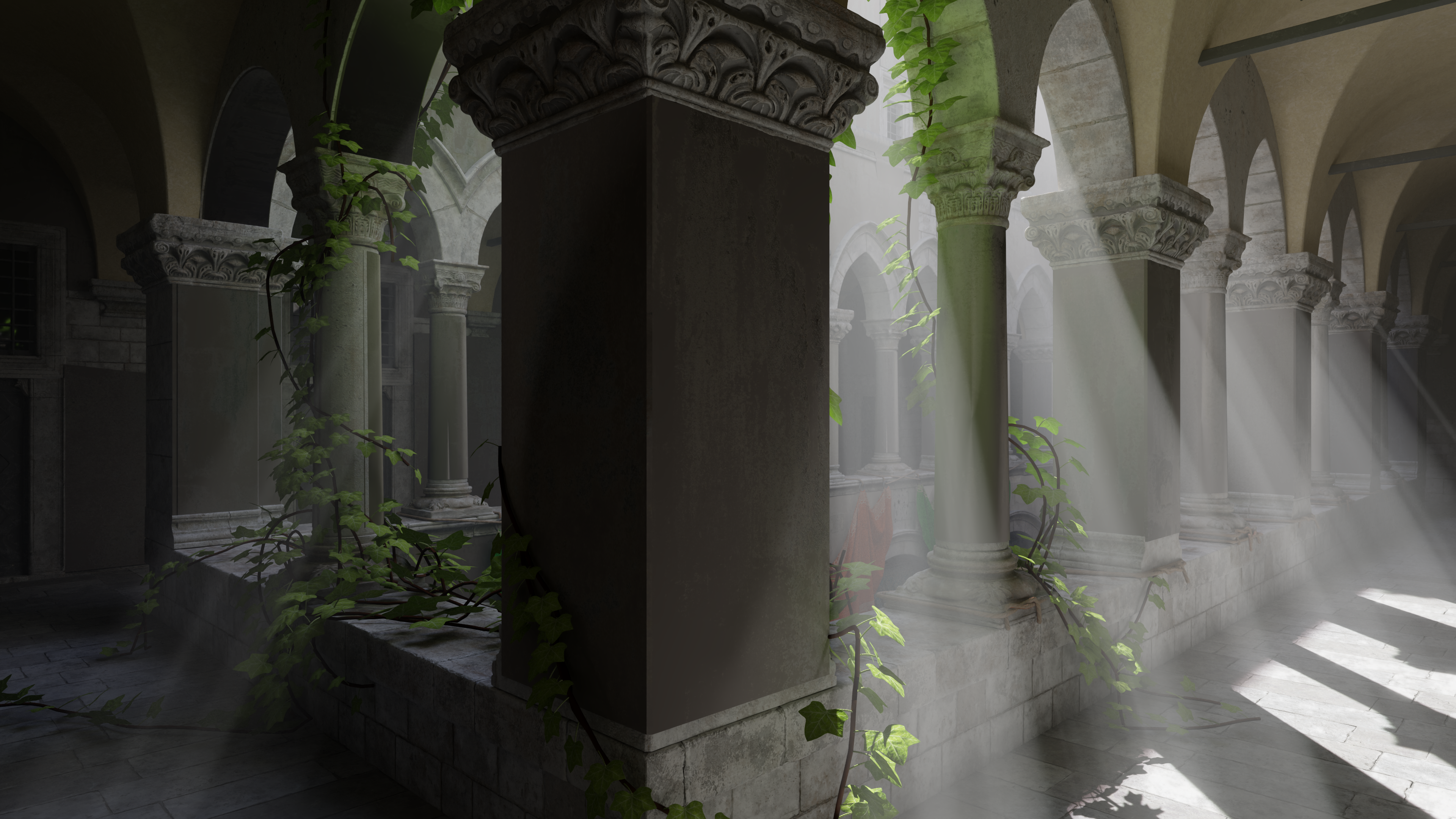 Vulkan Path Tracer God Rays